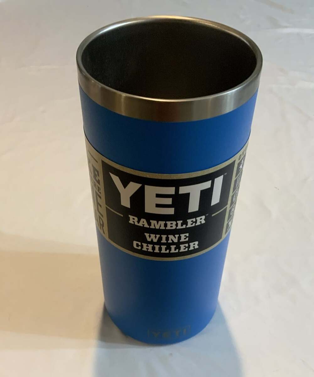 Yeti Rambler Wine Chiller Blue